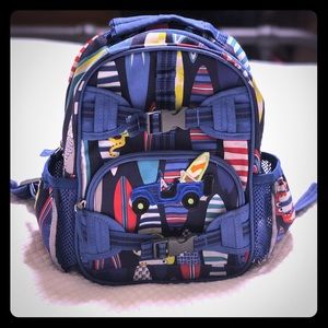 Pottery barn toddler mini surfboard backpack